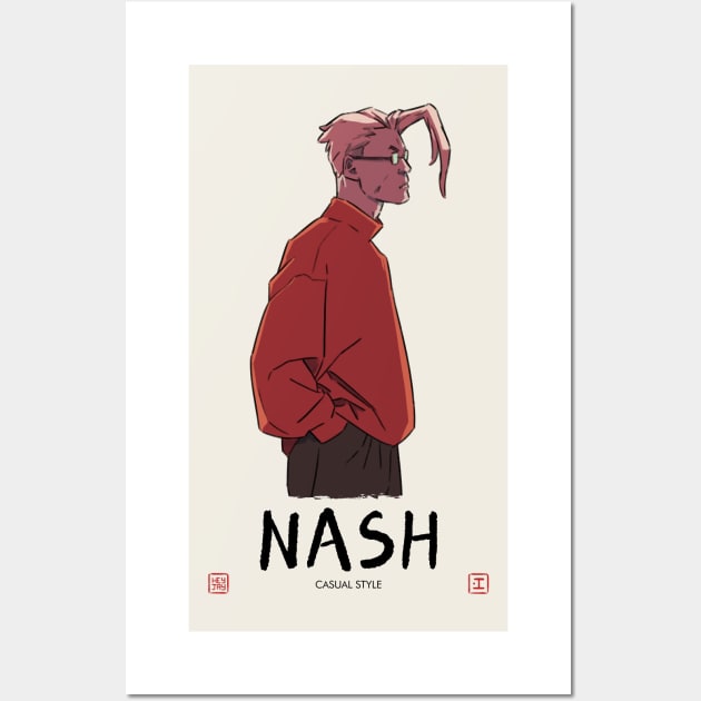 Nash - Casual Style Wall Art by HeyJay